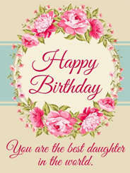 Happy Birthday Daughter